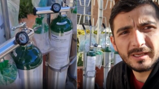 Un youtuber rifó sus autos para comprar tubos de oxígeno para pacientes de Covid-19