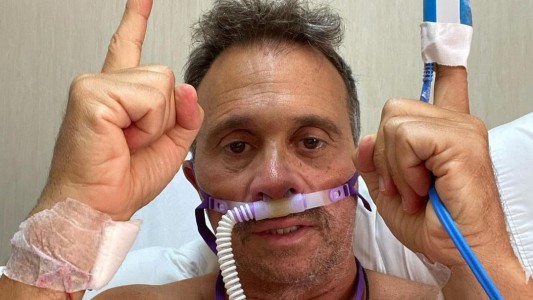 Fuerte carta de Sergio Lapegüe desde terapia intensiva tras 17 días de internación