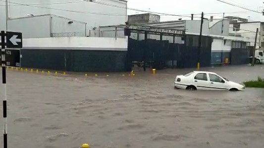 Video: las imágenes del temporal en Mar del Plata