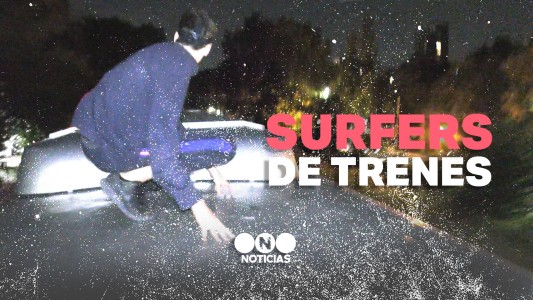 Surfers de trenes, chicos que están aburridos y desafían a la muerte