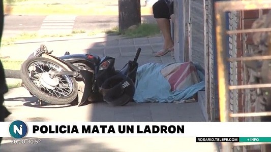 Un policía de civil mató a un "motochorro" e hirió a su cómplice en un intento de asalto