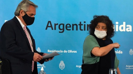 Alberto Fernández: "Encomendé a Vizzotti que protocolice al máximo la aplicación de vacunas"