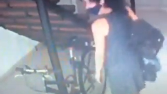 Aparecían las bicis rotas y con un video descubrieron quién era la culpable