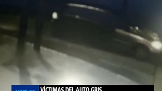 Víctimas del auto gris