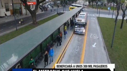 Desde del aire, te mostramos cómo funciona el Metrobús del Bajo