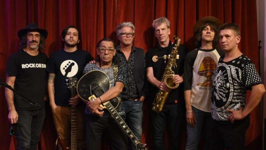 Los "nuevos" Abuelos de la Nada graban con Javier Malosetti