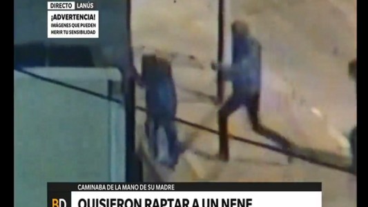 "Dame al nene": vecino contó cómo fue el intento de secuestrar a un menor que caminaba con su madre