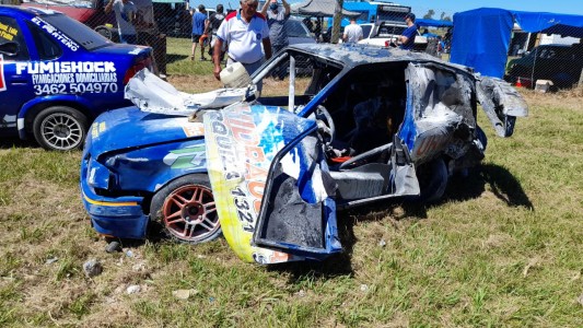 VIDEO: Impactante accidente en una carrera en el autódromo de Marcos Juárez