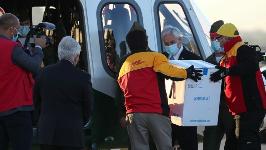 Chile recibe nuevo cargamento con más de 2 millones de dosis de vacunas