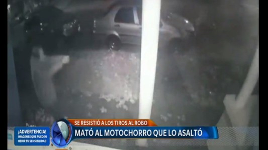 Video: mató al motochorro que lo asaltó y quedó libre