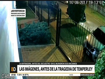 Un intento de entradera antes del secuestro de los ancianos de Temperley
