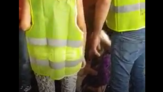 Se descompensó una mujer mayor de 80 años que esperaba ser vacunada