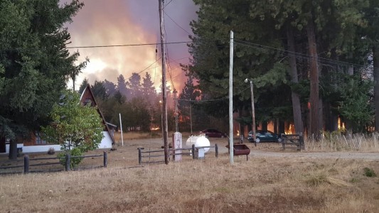 Investigan si el tendido eléctrico fue "el punto de origen" de los incendios en la cordillera
