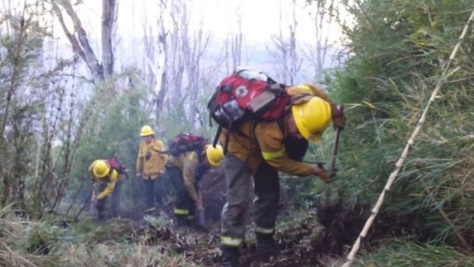 Incendios forestales en Chubut: registran foco contenido en el Parque Nacional Los Alerces