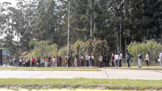 Largas filas en Concordia para conseguir un trabajo