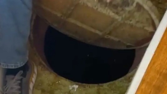 Una tiktoker retira un armario y descubre un refugio secreto