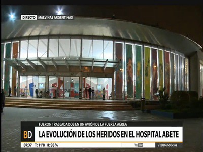 La evolución de los menores heridos trasladados desde Mendoza