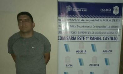Detuvieron en La Matanza a un prófugo de la justicia paraguaya