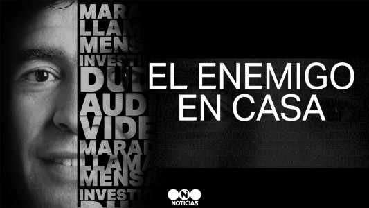 Diego Maradona, el enemigo en casa