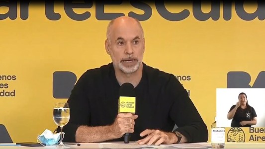 Larreta anunció el inicio de la vacunación a mayores de 70 años