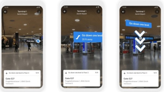Google Maps ahora guía en aeropuertos, estaciones de tránsito y centros comerciales