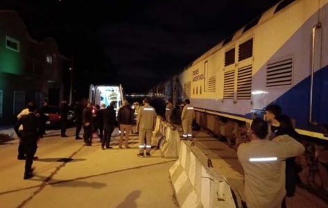 Muere un hombre de 77 años atropellado por un tren en Mar del Plata