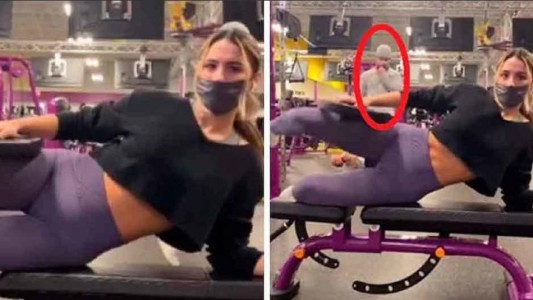 Grabó y escrachó en TikTok a un hombre que la acosaba en el gimnasio