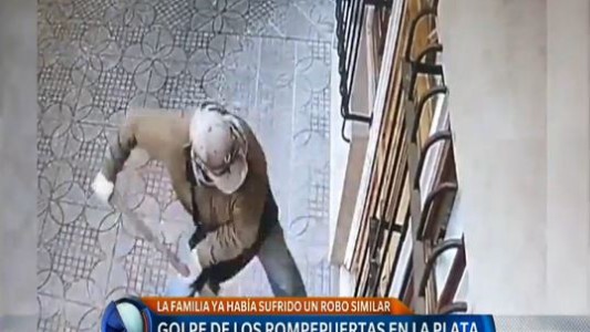 Rompepuertas vuelven a robar la misma casa en La Plata