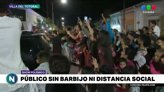 Polémica fiesta de L-Gante en Villa del Totoral con más de 200 personas sin distancia social