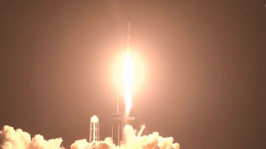 SpaceX lanzó su tercera misión tripulada a la Estación Espacial Internacional