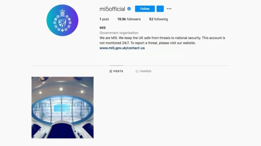 Insólito: los espías británicos ahora tienen cuenta en Instagram