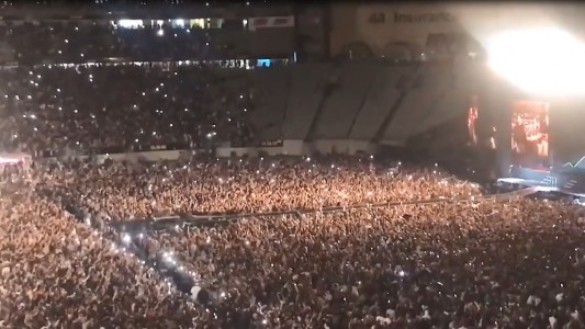 Recital para 50 mil personas sin barbijo ni distancia social