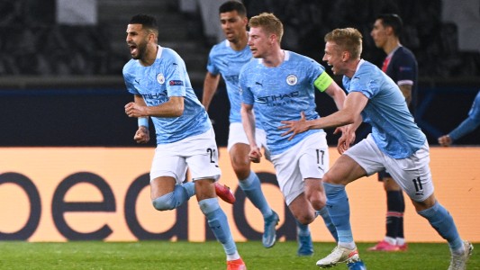 Manchester City dio vuelta el partido y derrotó al PSG en la ida de las semifinales de la Champions League