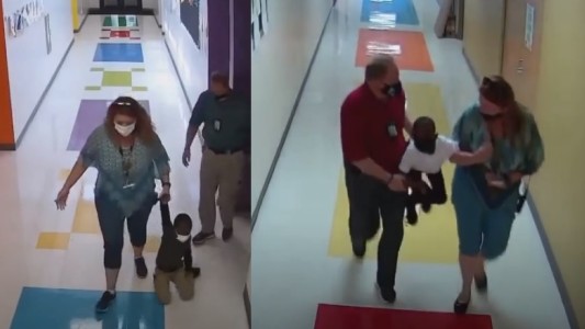 Renunciaron dos docentes tras arrastrar a un alumno por los pasillos de la escuela