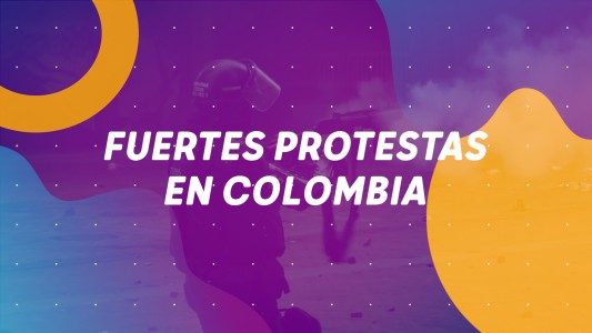 Llegan más vacunas, violentas protestas en Colombia, México abre templo histórico y la victoria de River #BuenFlash