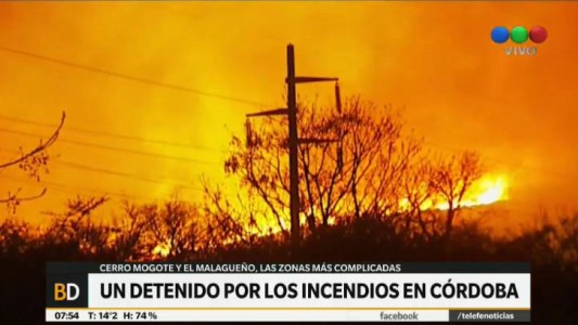 Graves incendios forestales en Córdoba