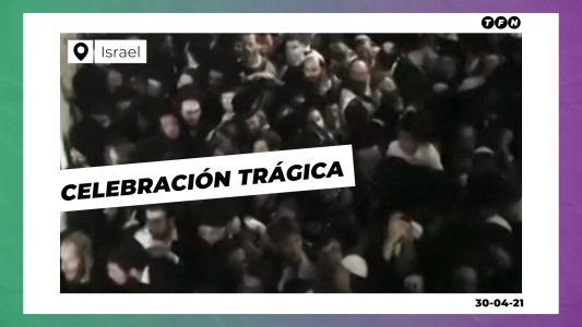 Tragedia en Israel: avalancha en un celebración termina con 44 muertos