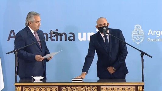 "No son las mejores circunstancias las que me llevan a asumir": juró el nuevo ministro de Transporte