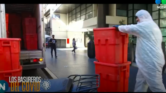 Los basureros del coronavirus