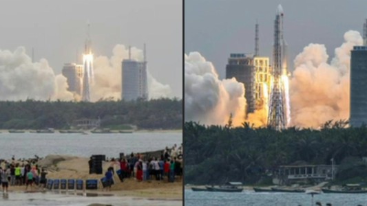 Preocupación por el cohete chino sin control que caerá en la Tierra