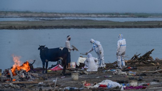 Coronavirius: decenas de cadáveres aparecen a orillas del río Ganges