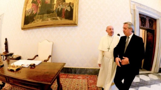 Alberto Fernández se reunió con el Papa Francisco en el Vaticano