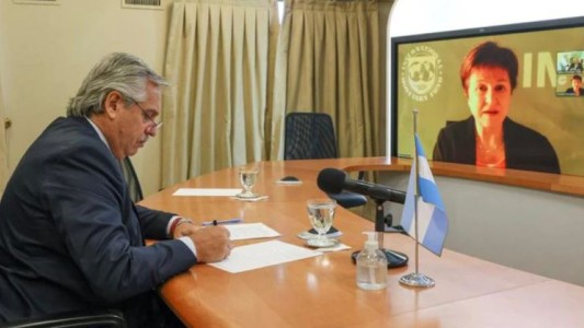 Alberto Fernández antes de la reunión con Georgieva: "Confío en que entienda el reclamo de la Argentina"