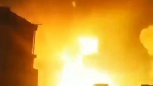 Así fue el diluvio de fuego durante la madrugada sobre Gaza