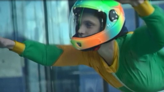 Niños con parálisis cerebral vuelan para mejorar su movimiento