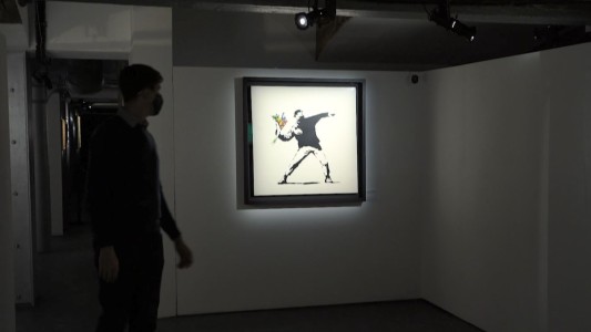 Banksy contra una exposición "no autorizada" de sus obras