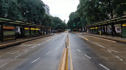 Se redujo el 70 por ciento la circulación en los accesos a la Ciudad