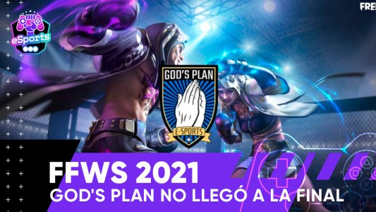 God's Plan demostró estar a la altura, pero se despidió de la Free Fire World Series 2021