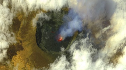 Un nuevo volcán entra en erupción en la República Democrática del Congo