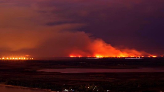 Afirman que existen condiciones similares que en 2020 para los incendios en el delta del Paraná